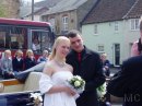 Mike and Louise after the wedding